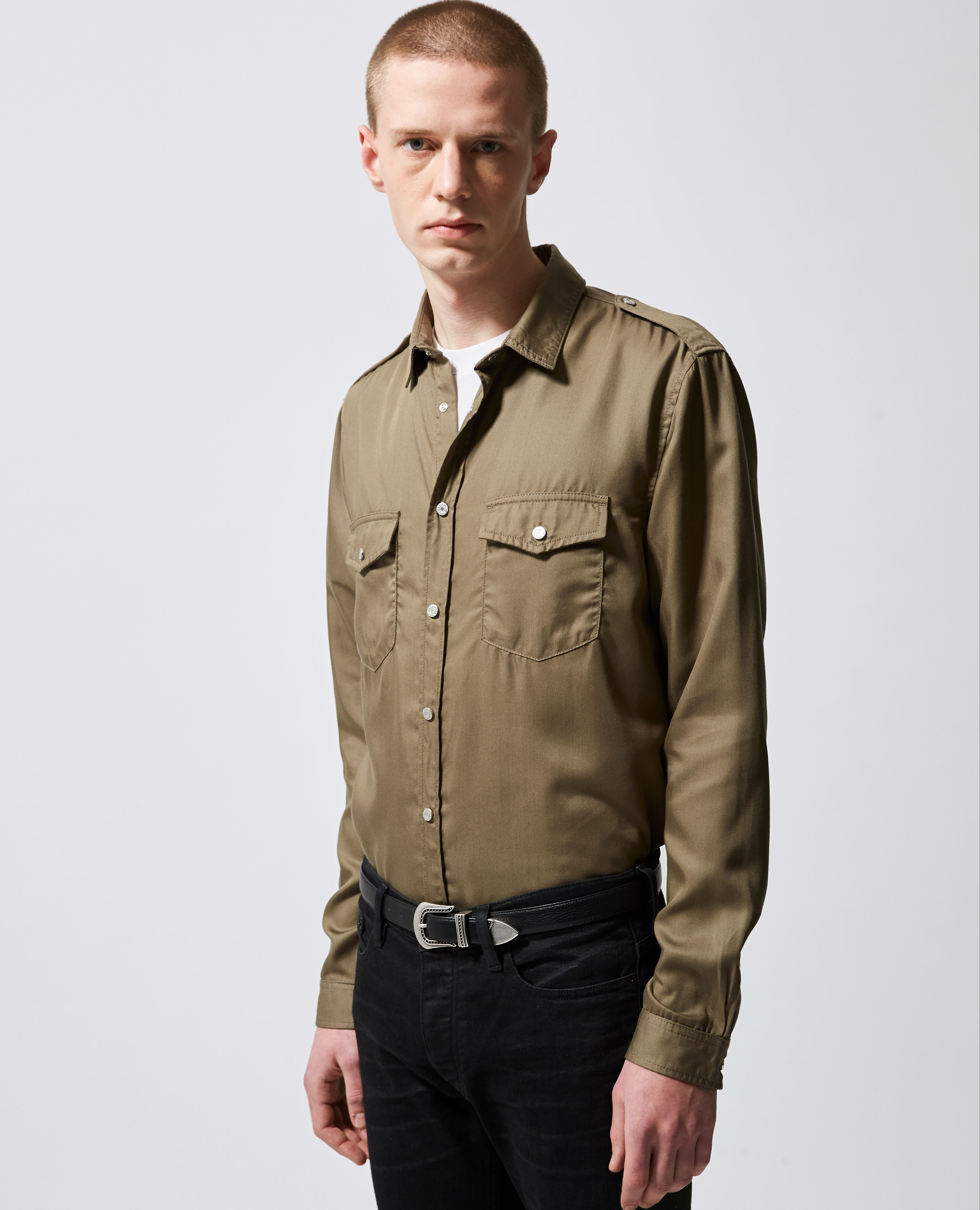 Shirt shop military style