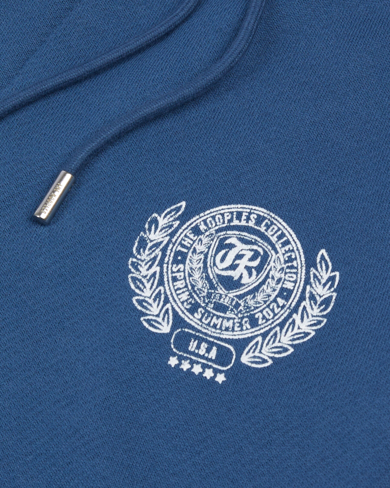 The Kooples HOMME MIDDLE NAVY jogging logo bleu roi