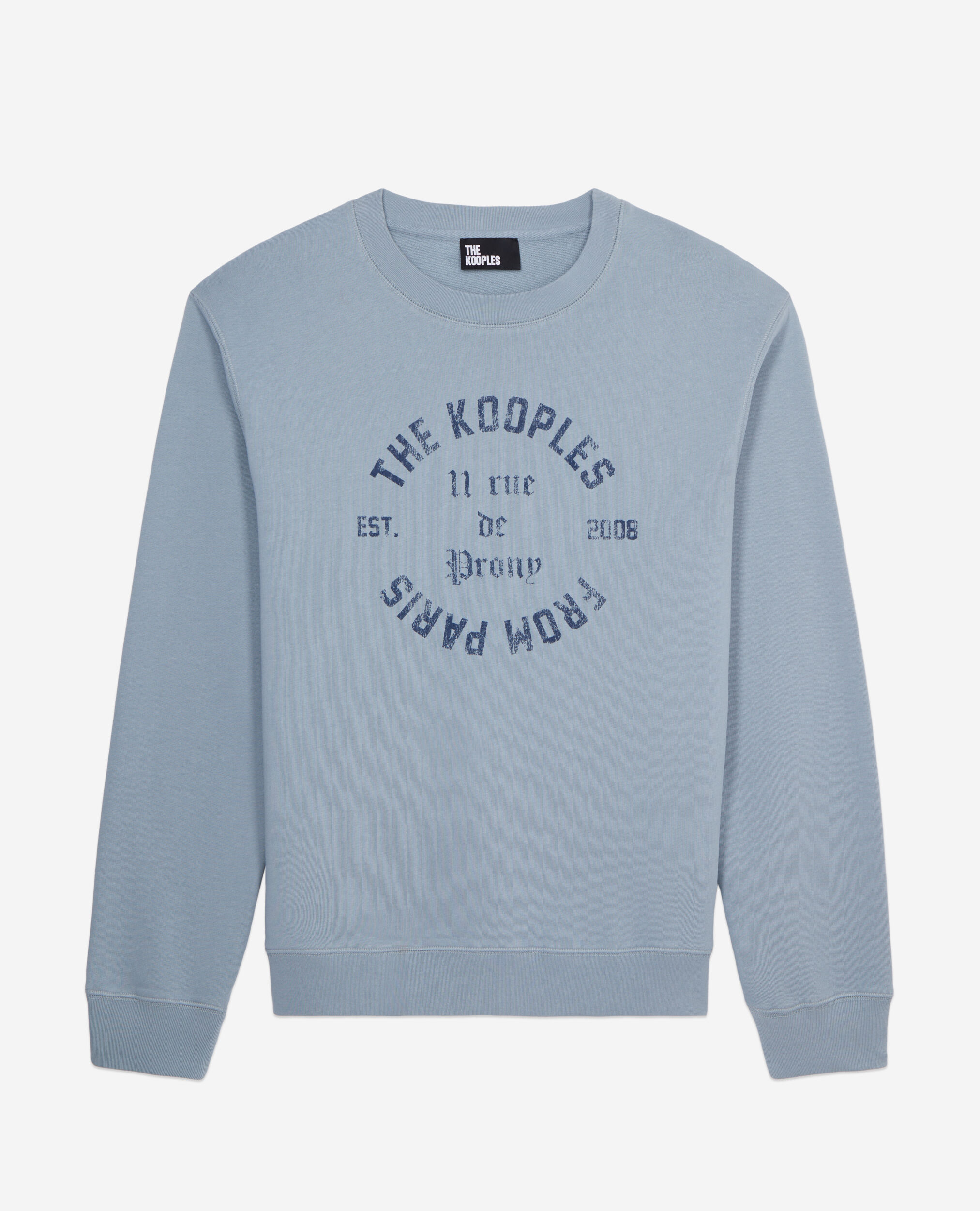 Sudadera azul claro top