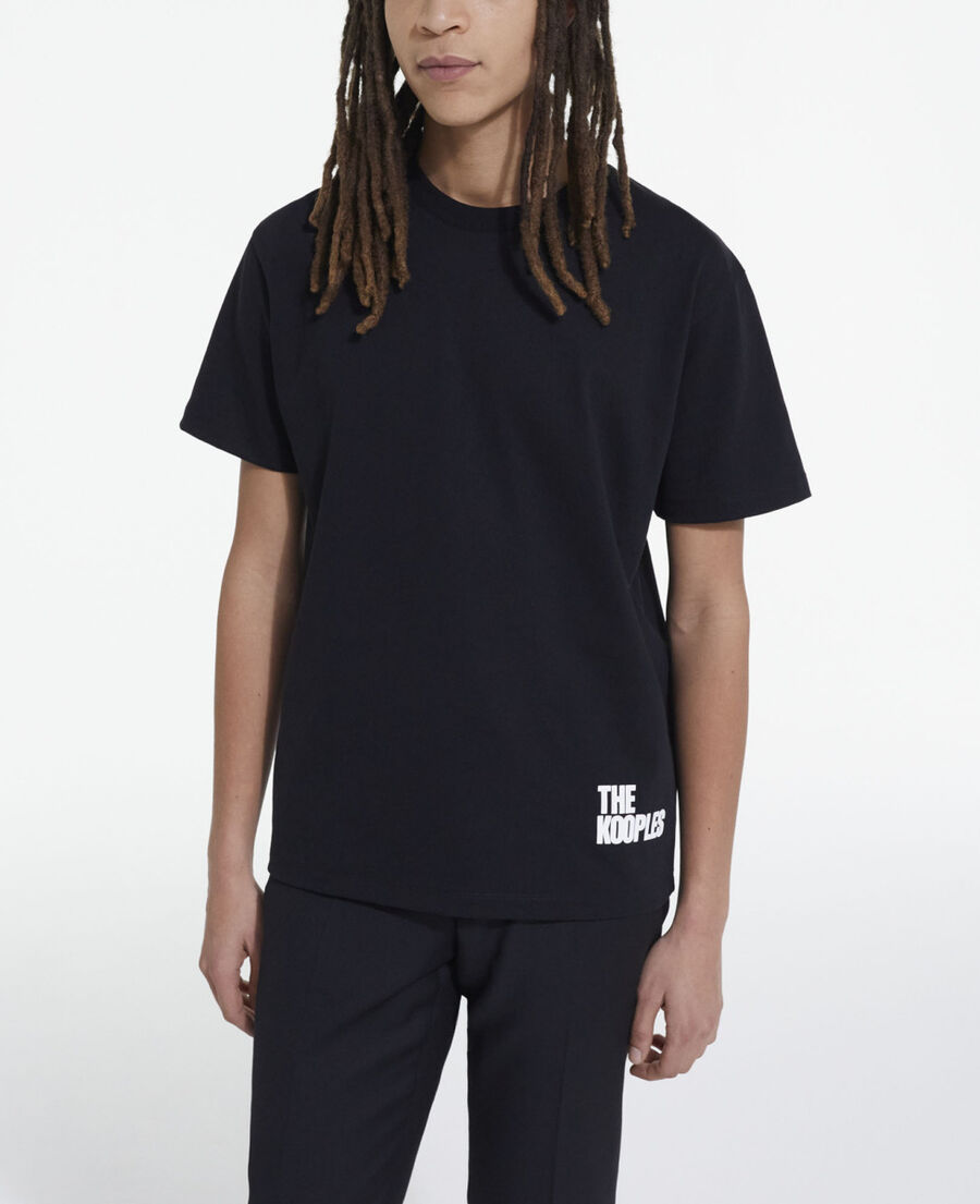 the kooples black logo t-shirt