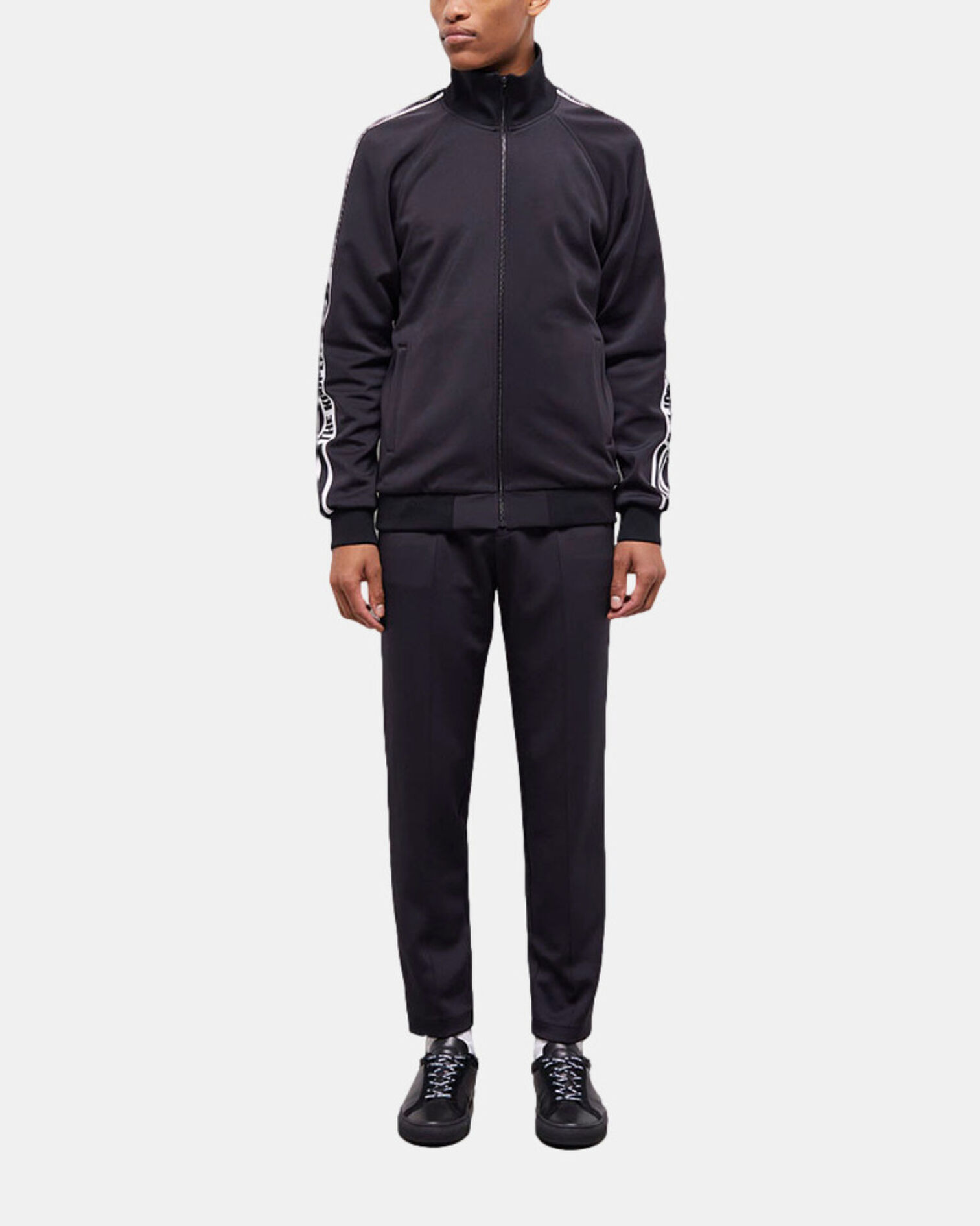 Black logo jacket, BLACK, hi-res image number null