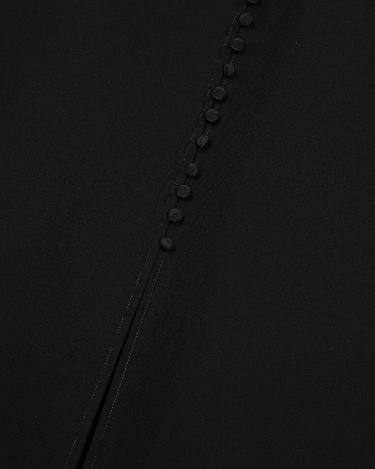Jupe longue en soie noire, BLACK, hi-res image number null
