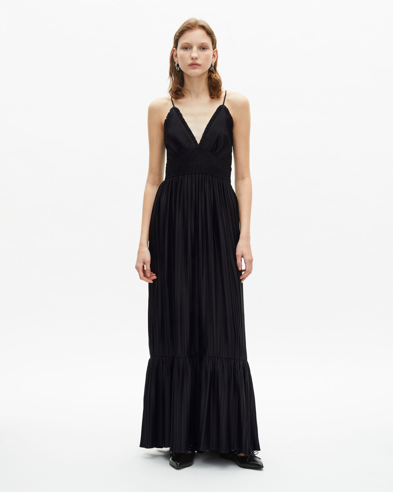 The Kooples WOMEN BLACK long black dress