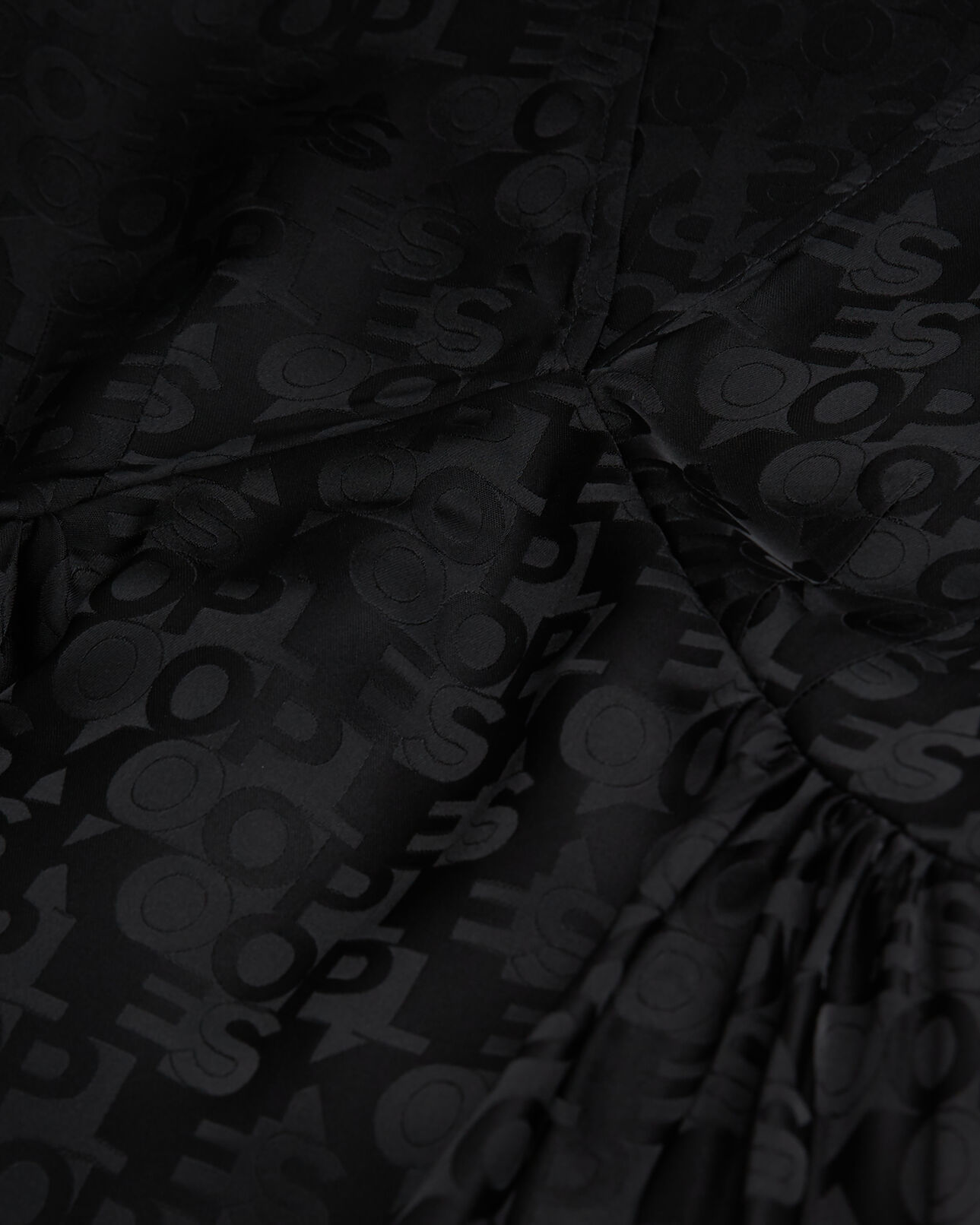 The Kooples FEMME BLACK robe courte logo the kooples noire