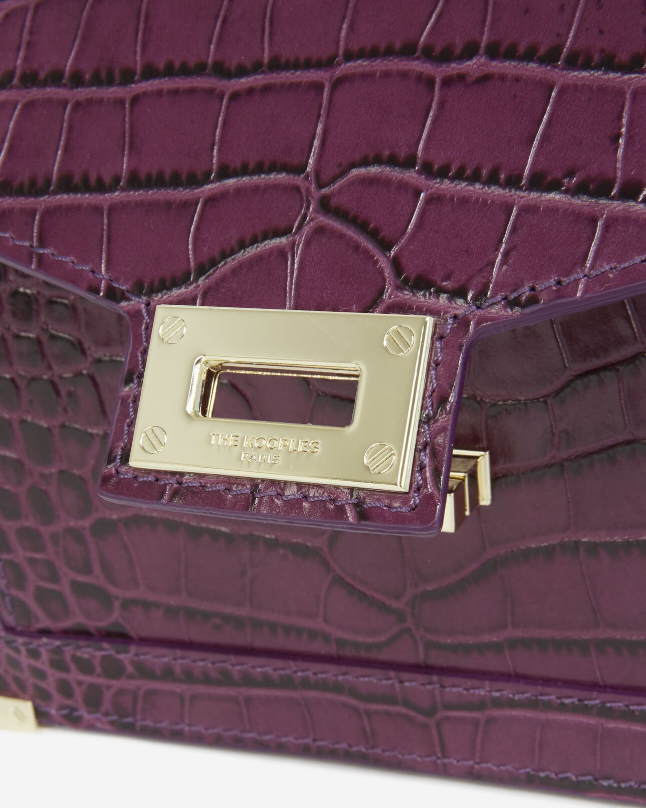 The Kooples FEMME PURPLE sac emily mini