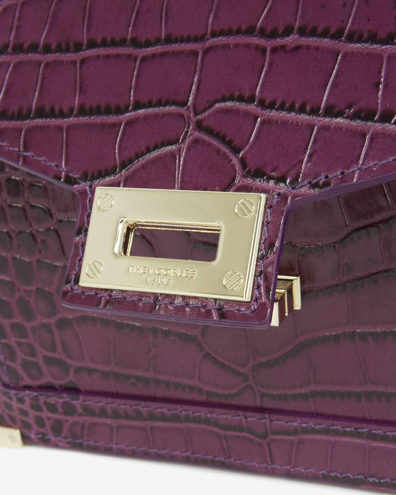 The Kooples FEMME PURPLE sac emily mini
