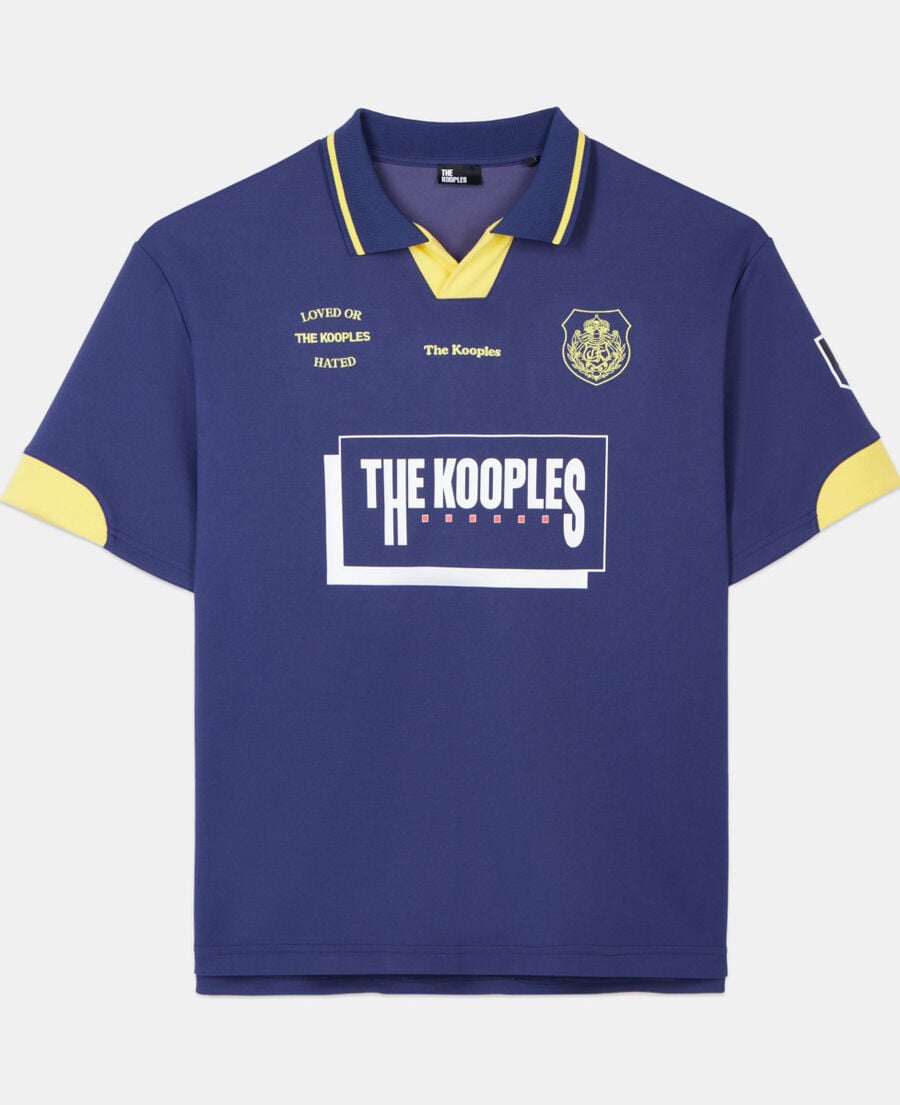 The Kooples H BLUE BRUT tk team blue polo t-shirt