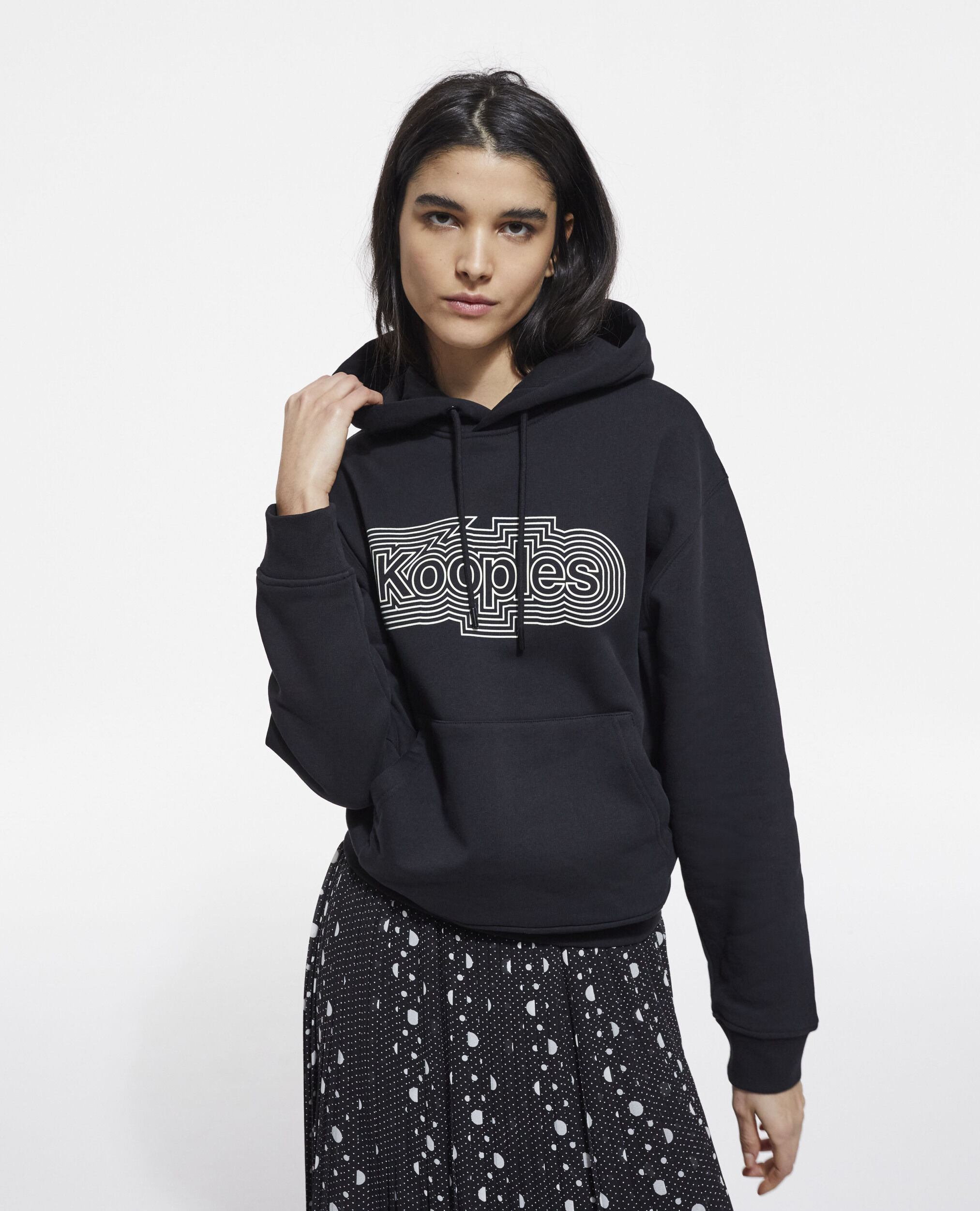 Sweatshirt schwarz, BLACK, hi-res image number null