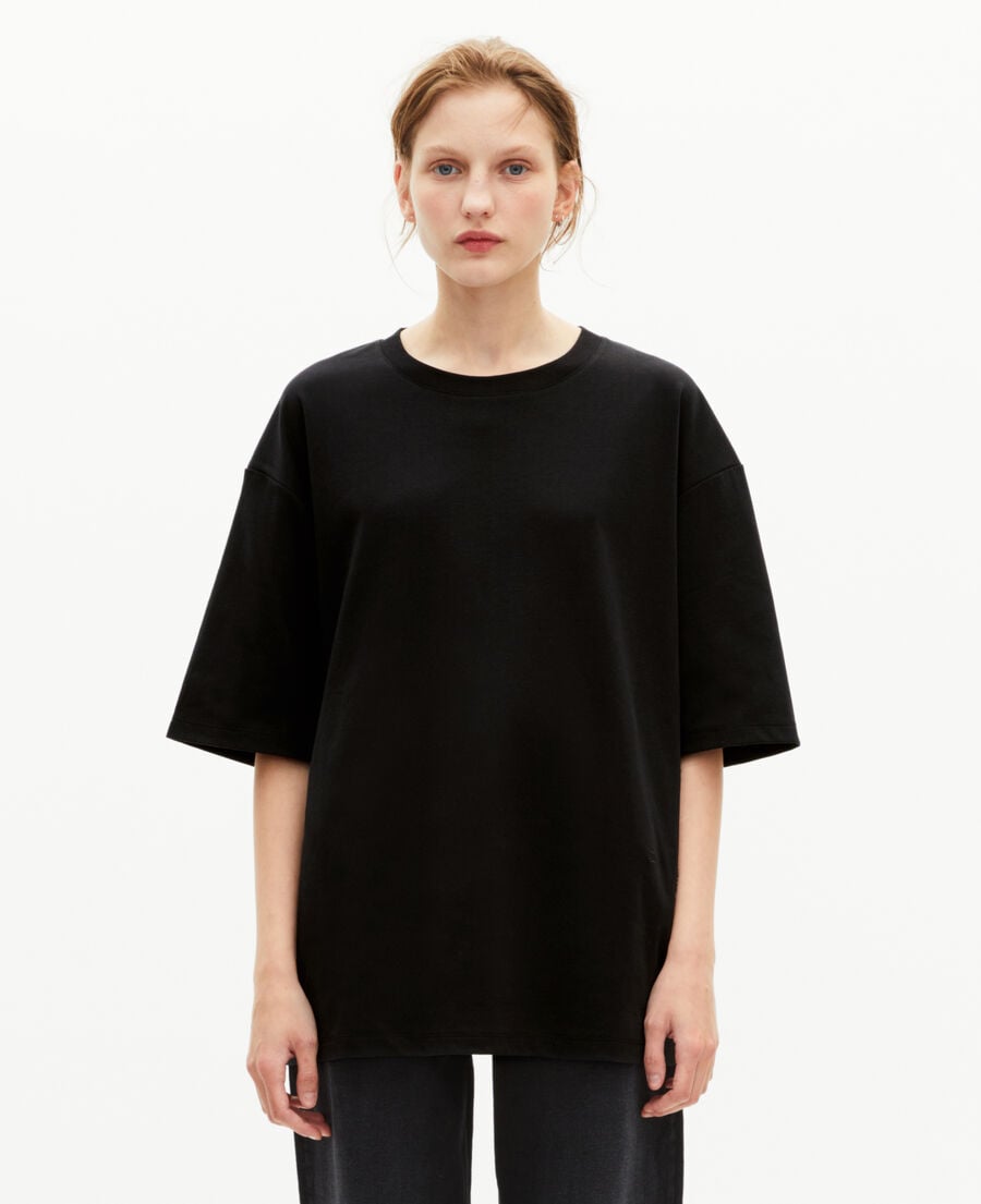 The Kooples HOMME BLACK t-shirt large uni noir