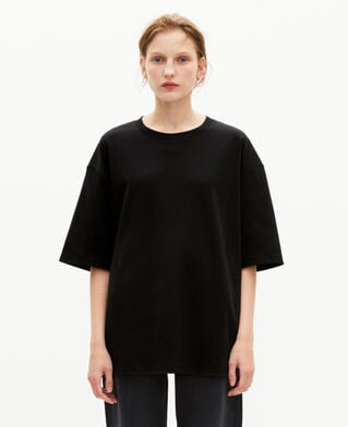 The Kooples HOMME BLACK t-shirt large uni noir