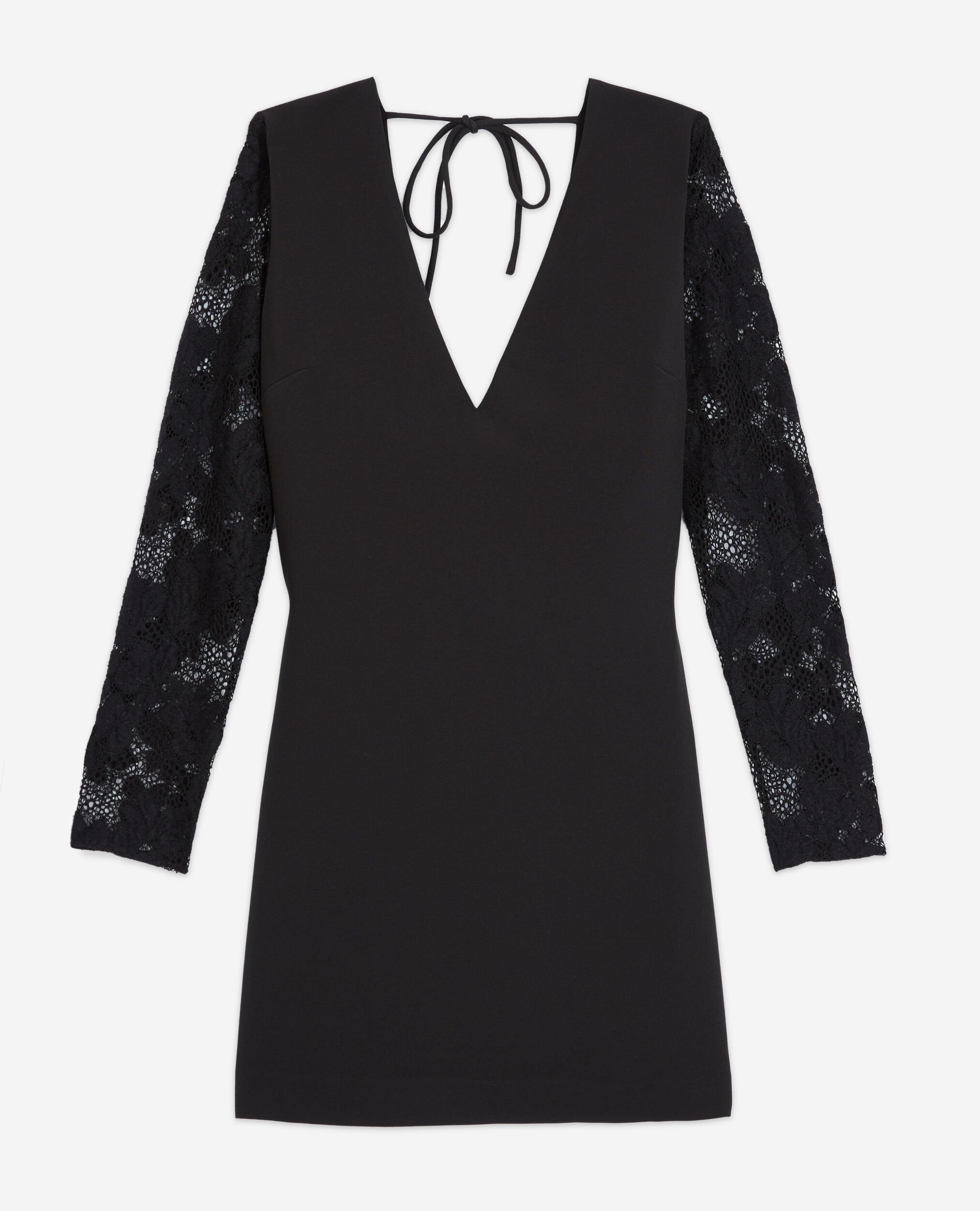 Robe courte noire, BLACK, hi-res image number null