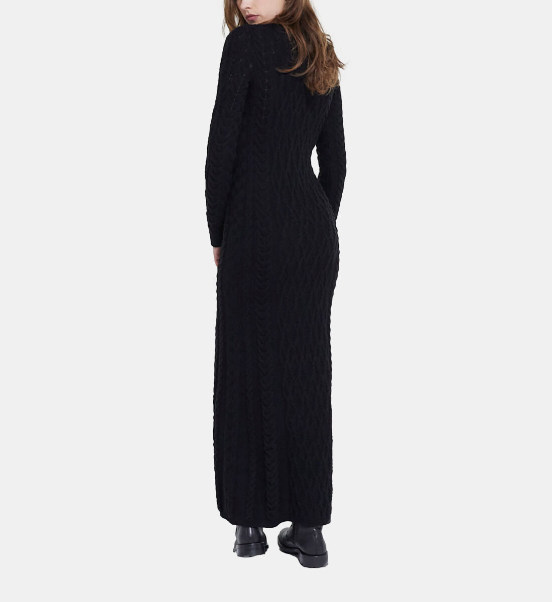 Longue robe outlet en laine