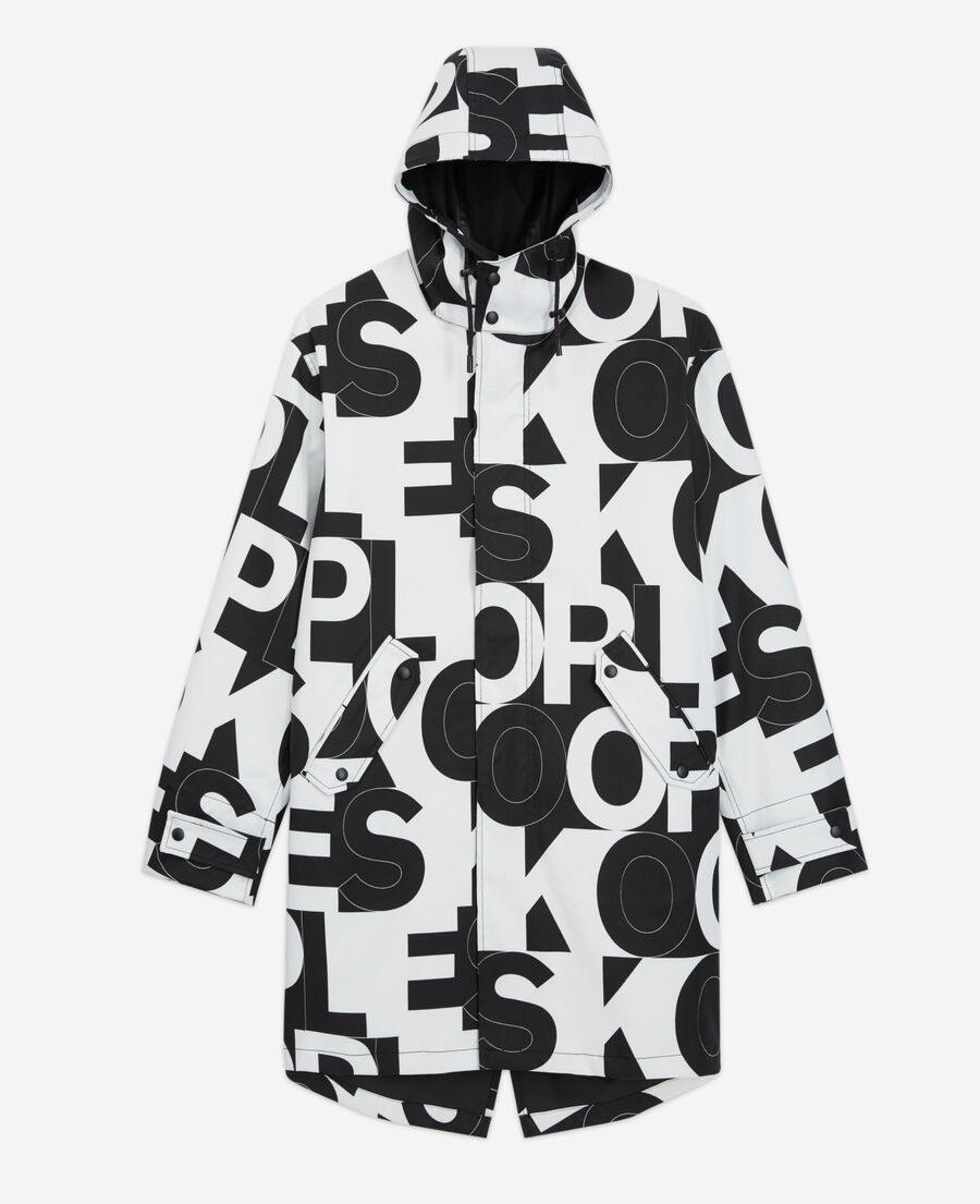 parka with the kooples logo
