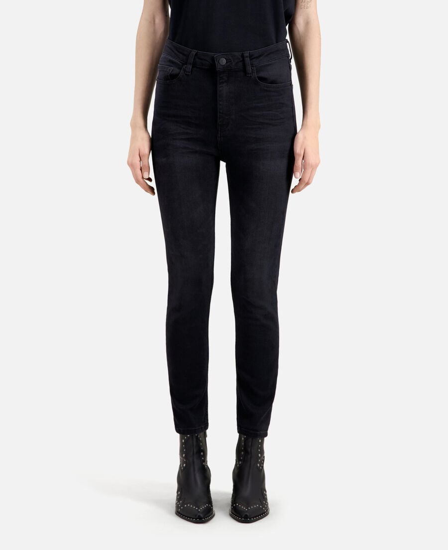 The Kooples FEMME BLACK jean slim noir