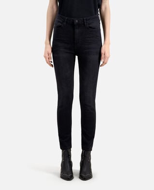 The Kooples FEMME BLACK jean slim noir