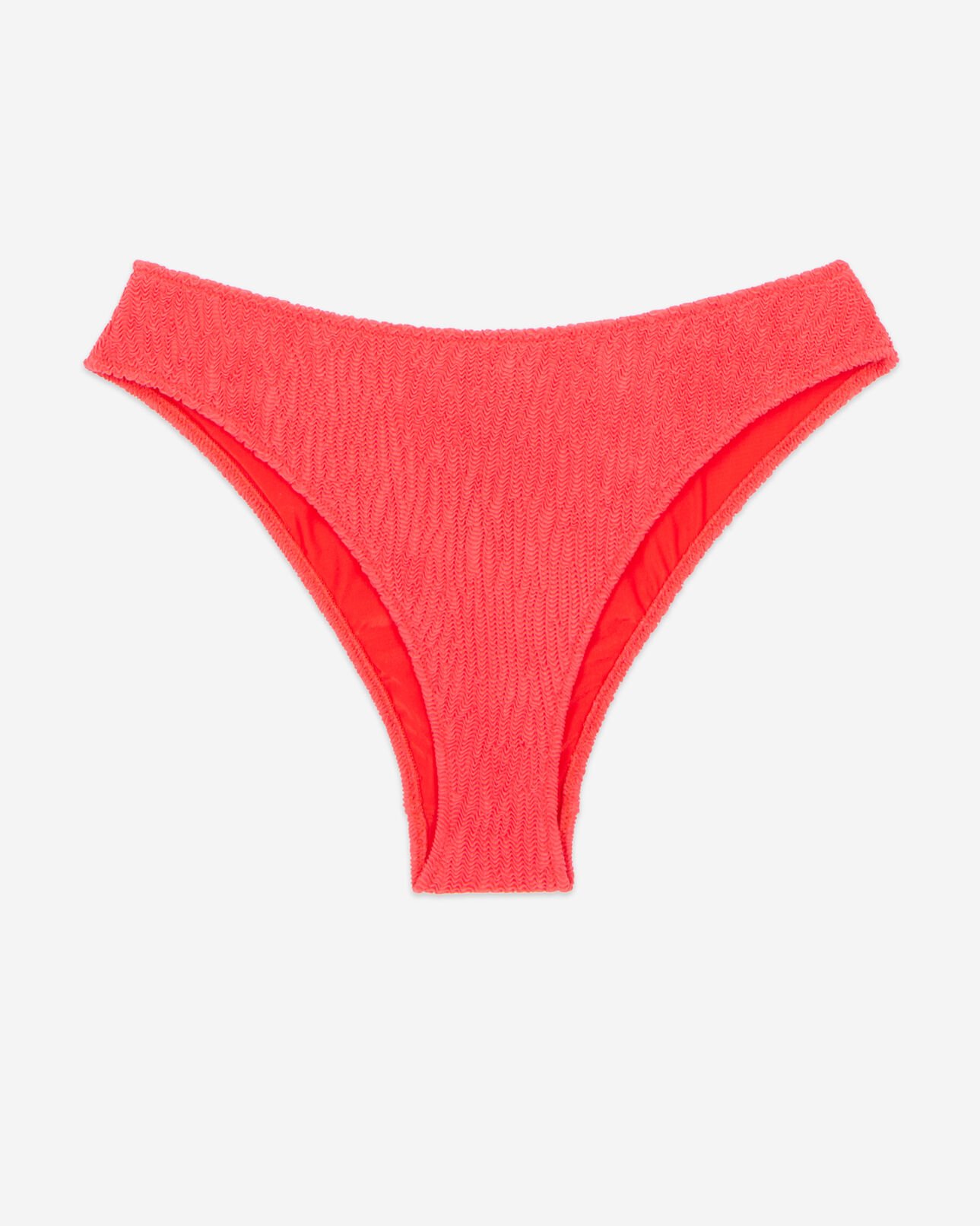 The Kooples F RED the kooples x luz scalloped swimsuit bottoms red