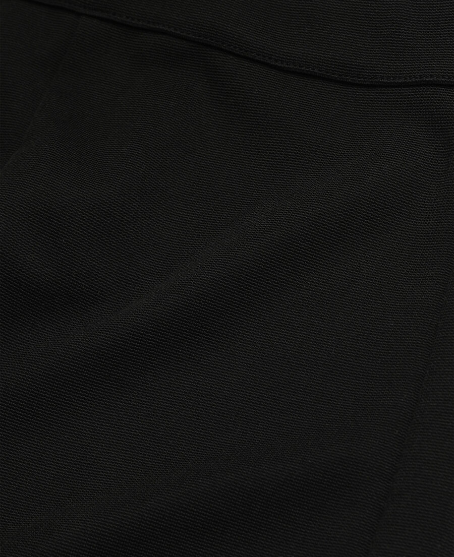 flared black pants