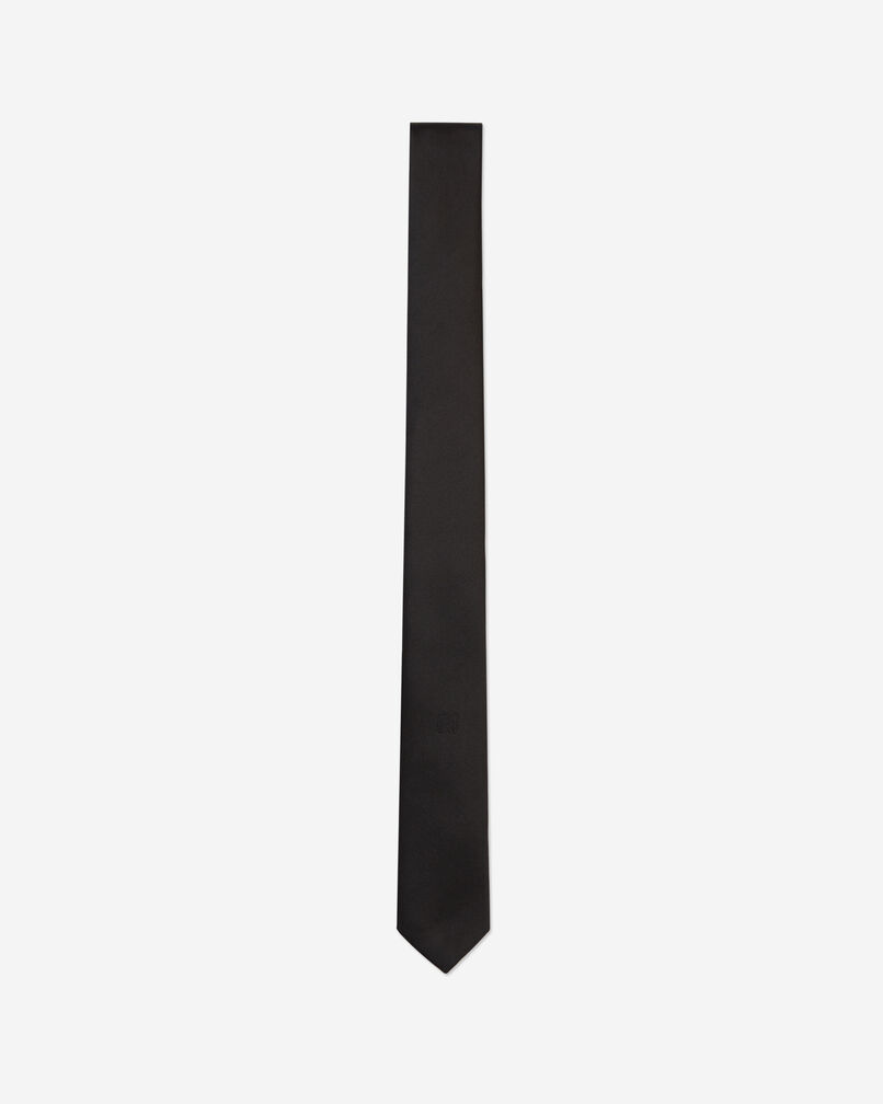 The Kooples HERREN BLACK schwarze seidenkrawatte