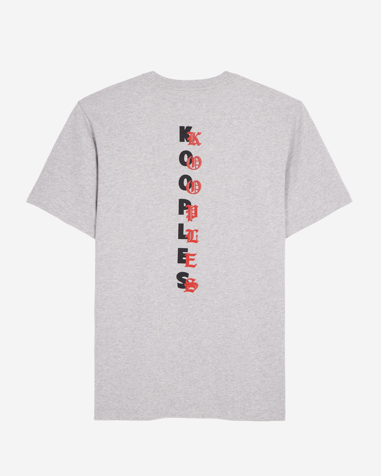 Men's light grey t-shirt with Logo serigraphy, GREY MELANGE, hi-res image number null