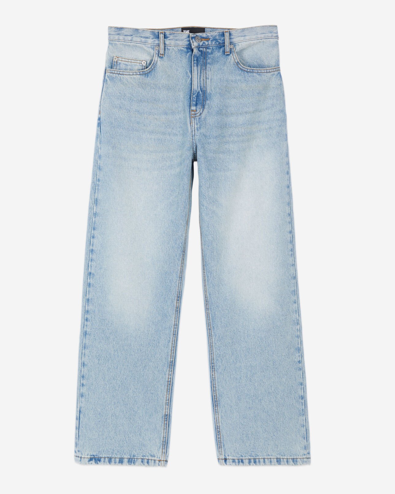The Kooples F BLUE BLEACHED / NAVY light blue boyfriend jeans