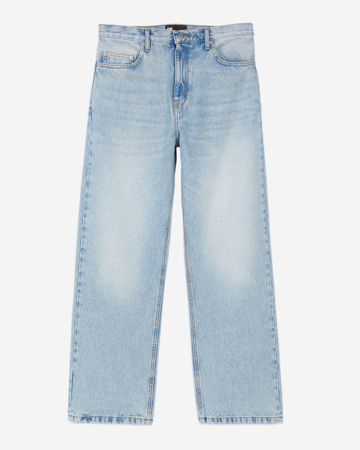 Light blue boyfriend jeans, BLUE BLEACHED / NAVY, hi-res image number null