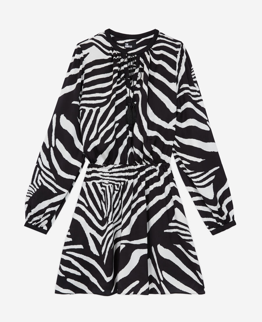 short printed dress
