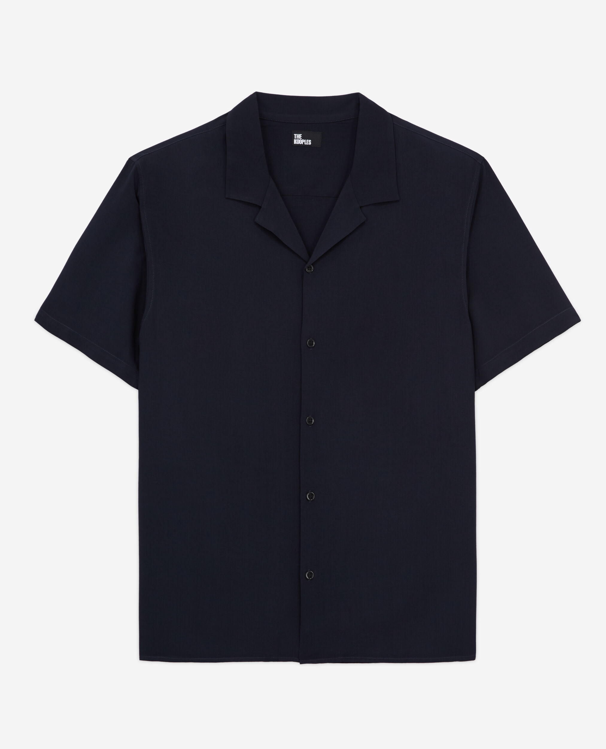 Casual navy blue shirt, NAVY, hi-res image number null