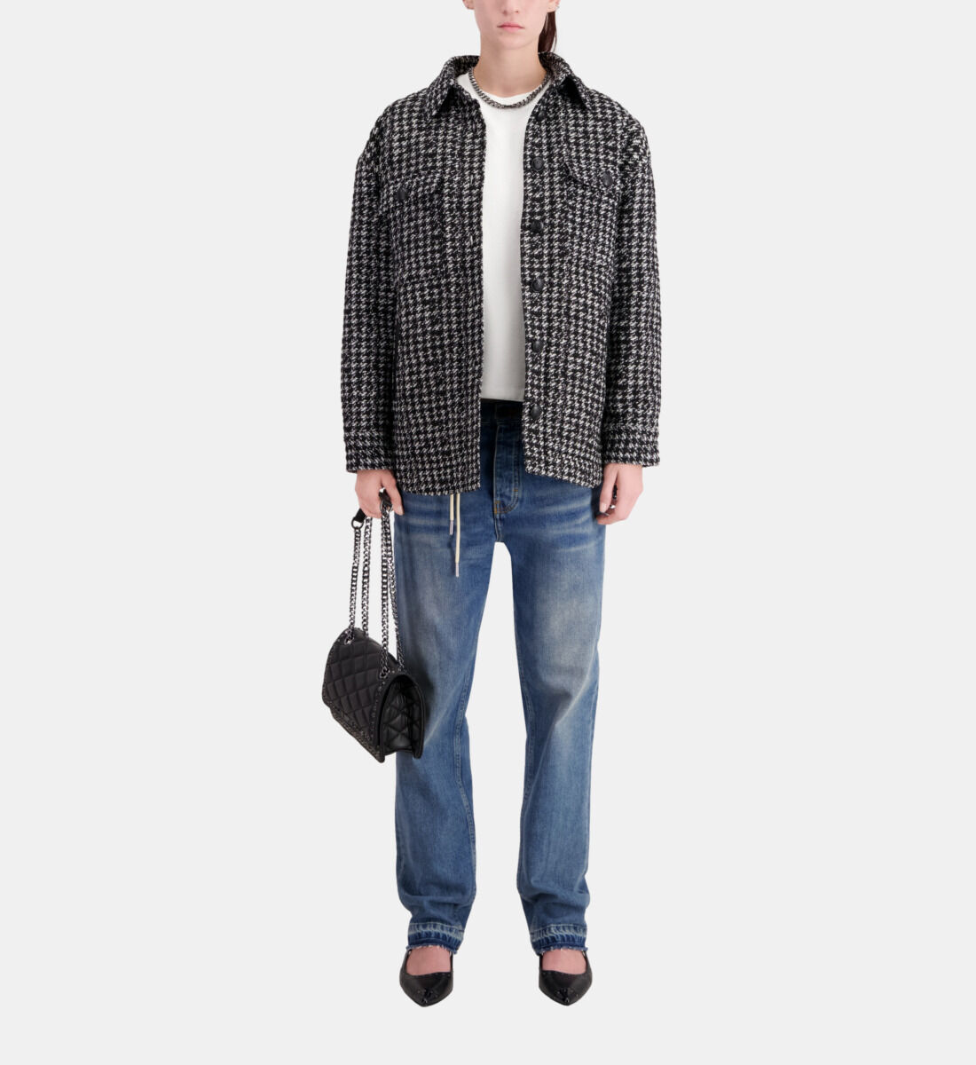 Tweed 2024 shirt jacket