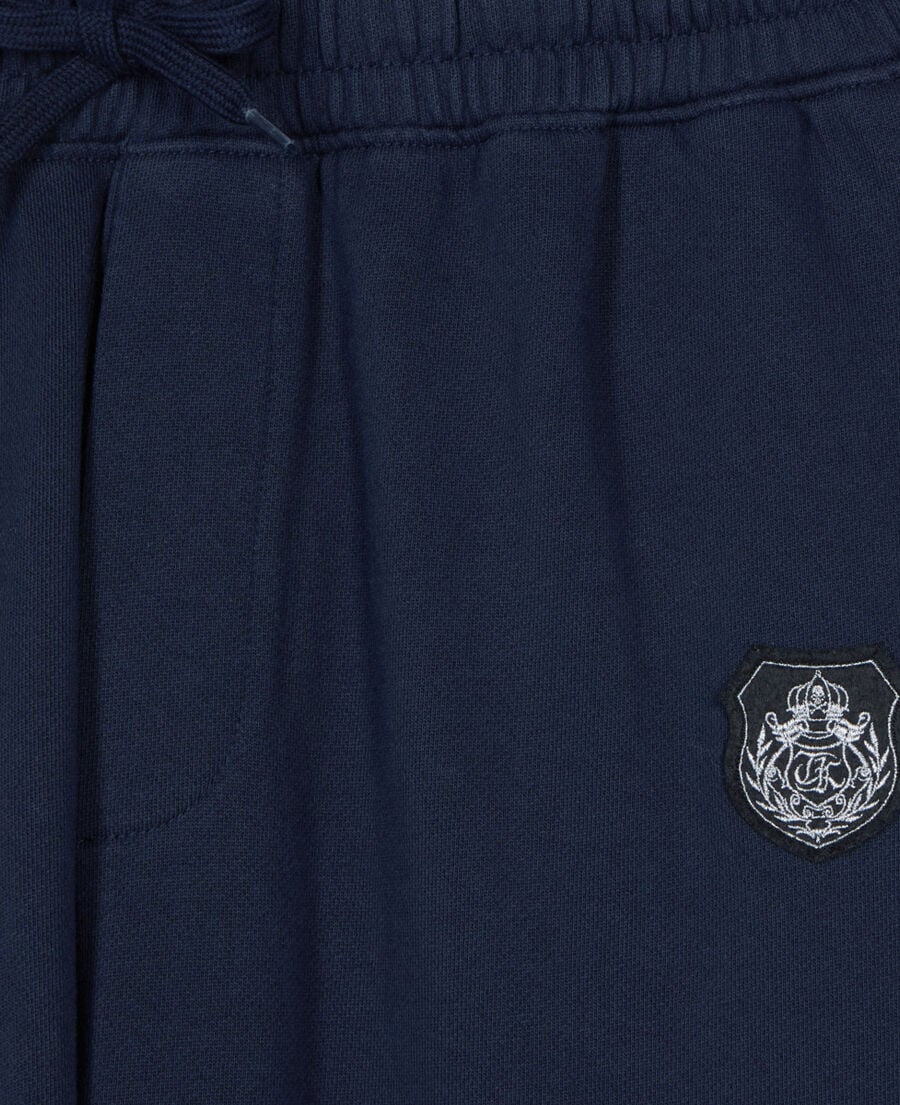 The Kooples MEN DARK BLUE blue blazon tracksuit trousers