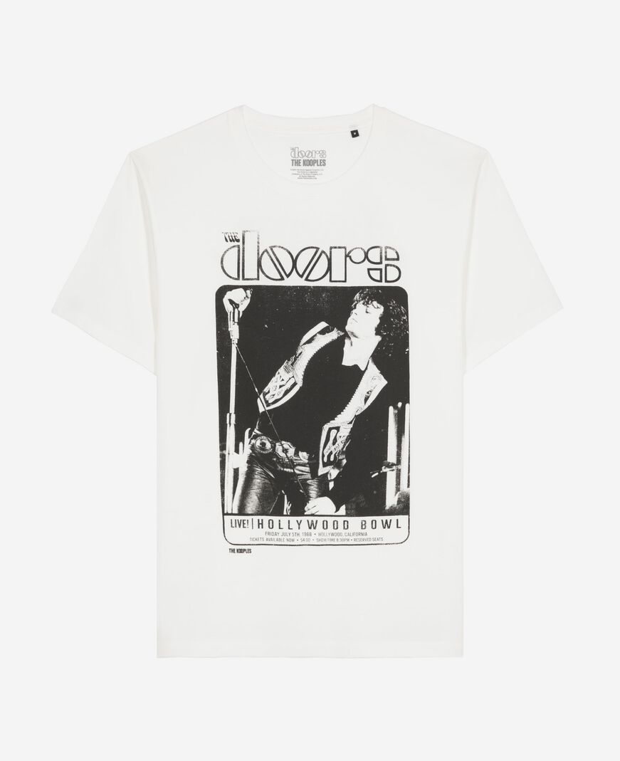 The Kooples MIXTE ECRU t-shirt mixte the doors x the kooples écru