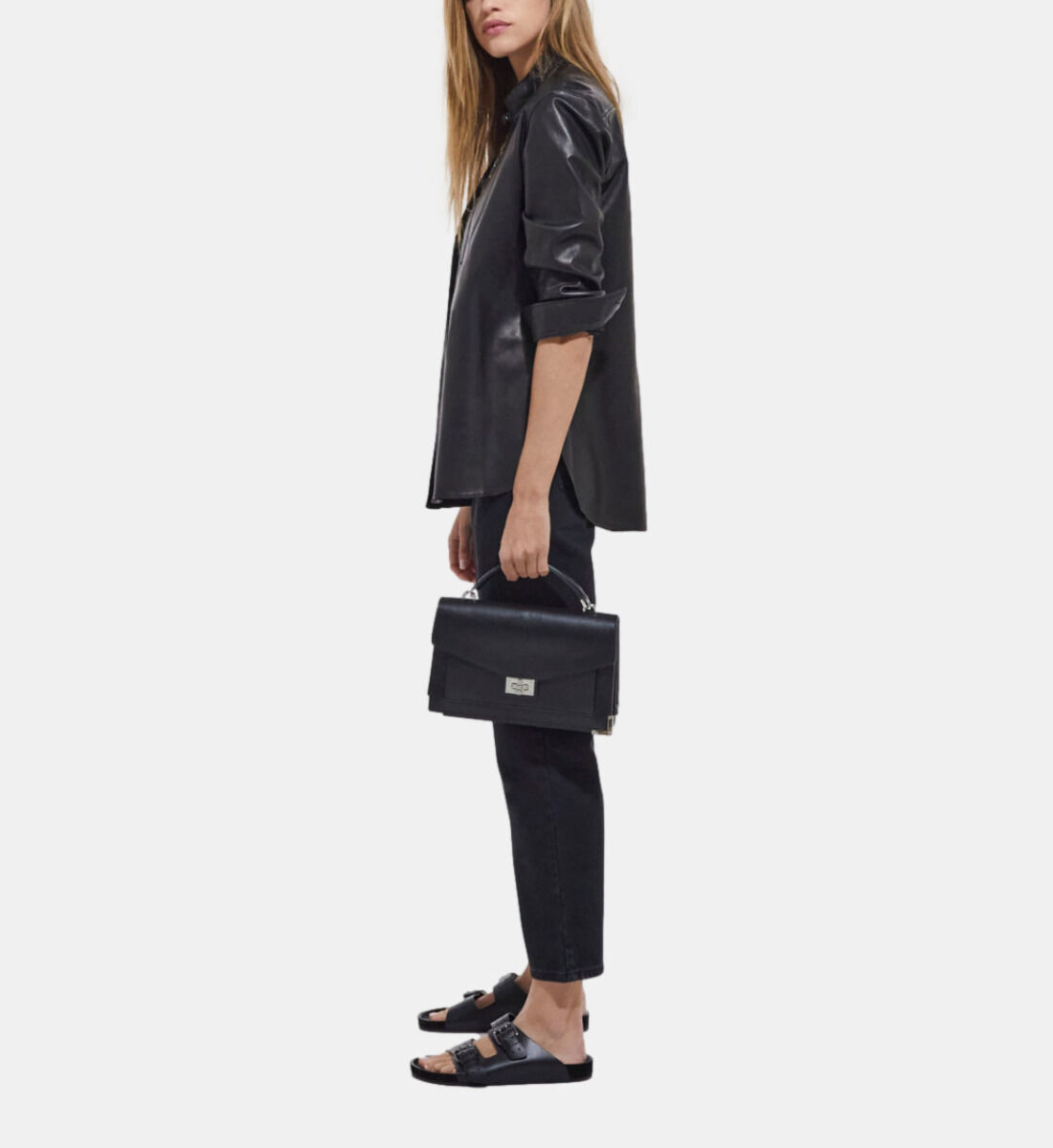 Medium black Emily bag The Kooples