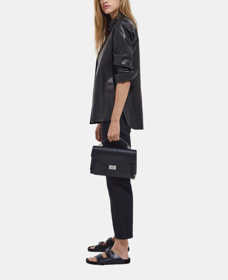 medium black emily bag