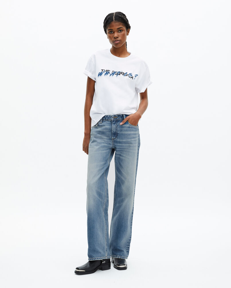The Kooples FEMME WHITE t-shirt what is blanc