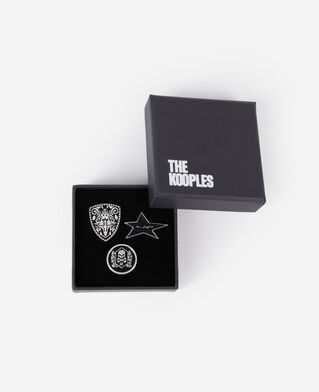 The Kooples MIXTE ANTIC SILVER set de pins
