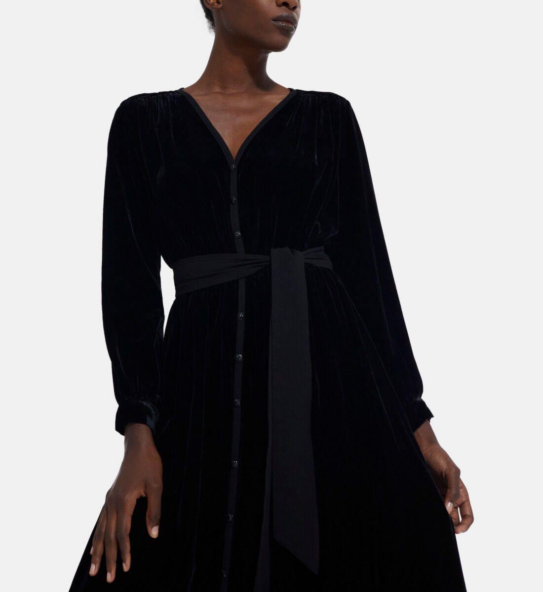 Robe velours noir cheap