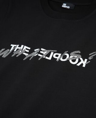 The Kooples WOMEN BLACK what is t-shirt with black rhinestones