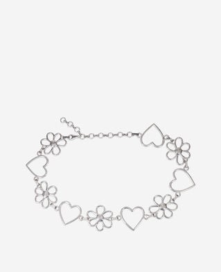 The Kooples WOMEN SILVER silver chain belt