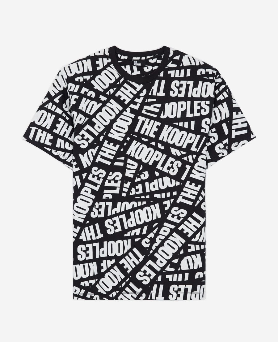 t-shirt with tape logo