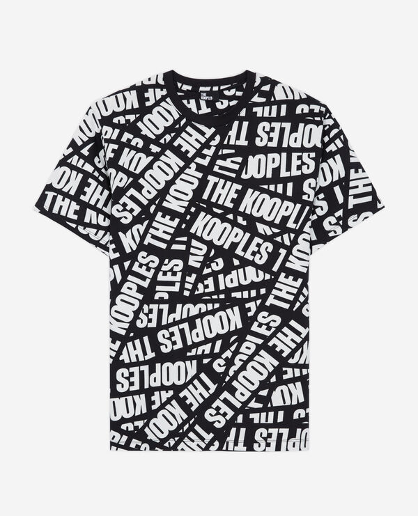 t-shirt with tape logo