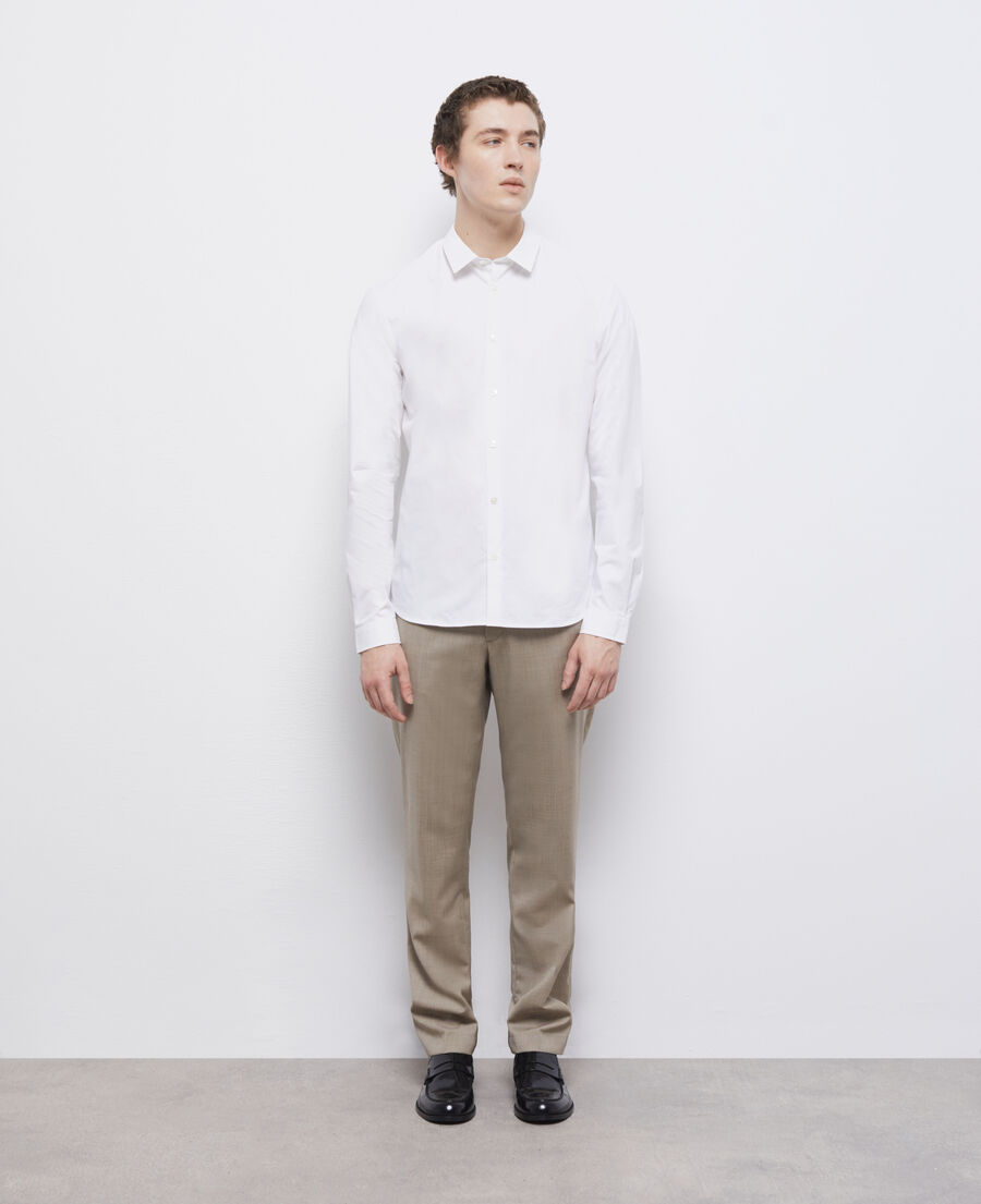 camisa formal blanca