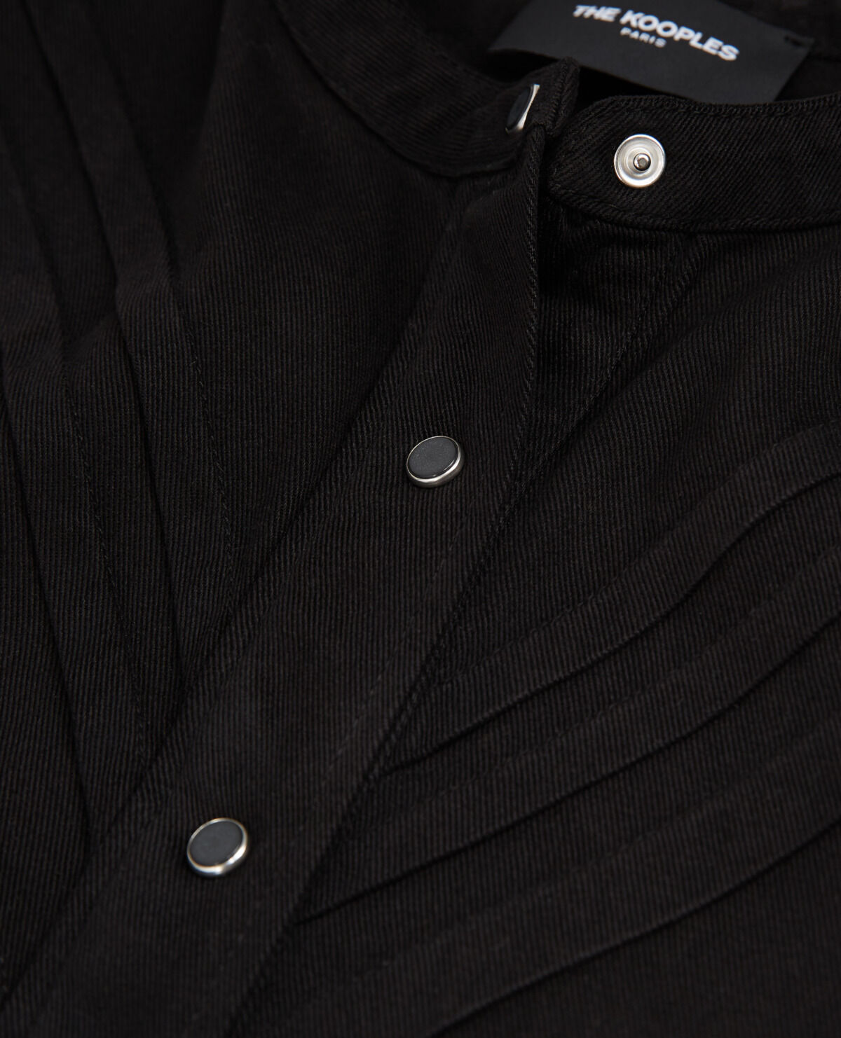Camisa hot sale negra elegante