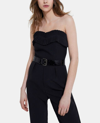 The Kooples DAMEN BLACK schwarzer overall
