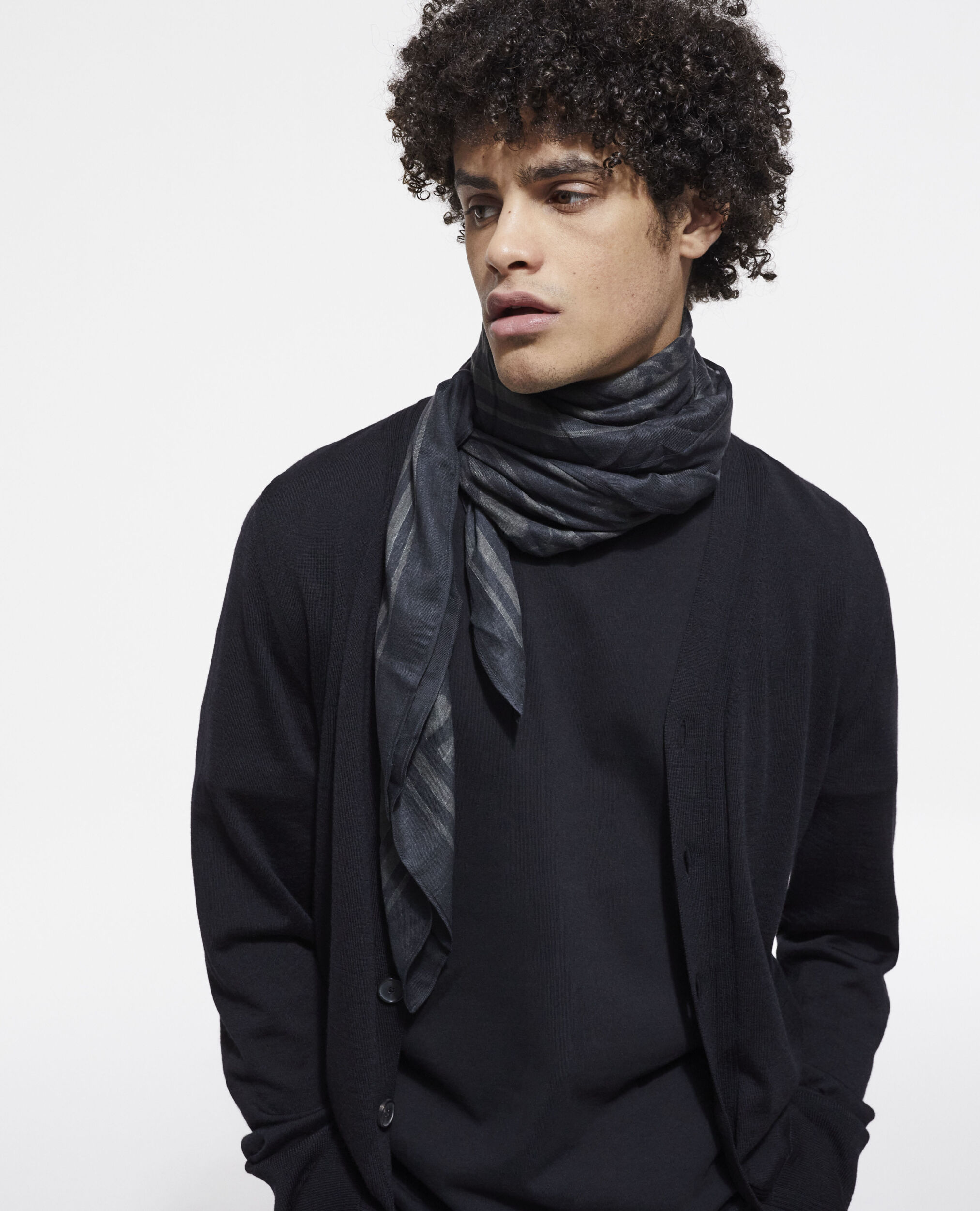 Printed cashmere scarves store
