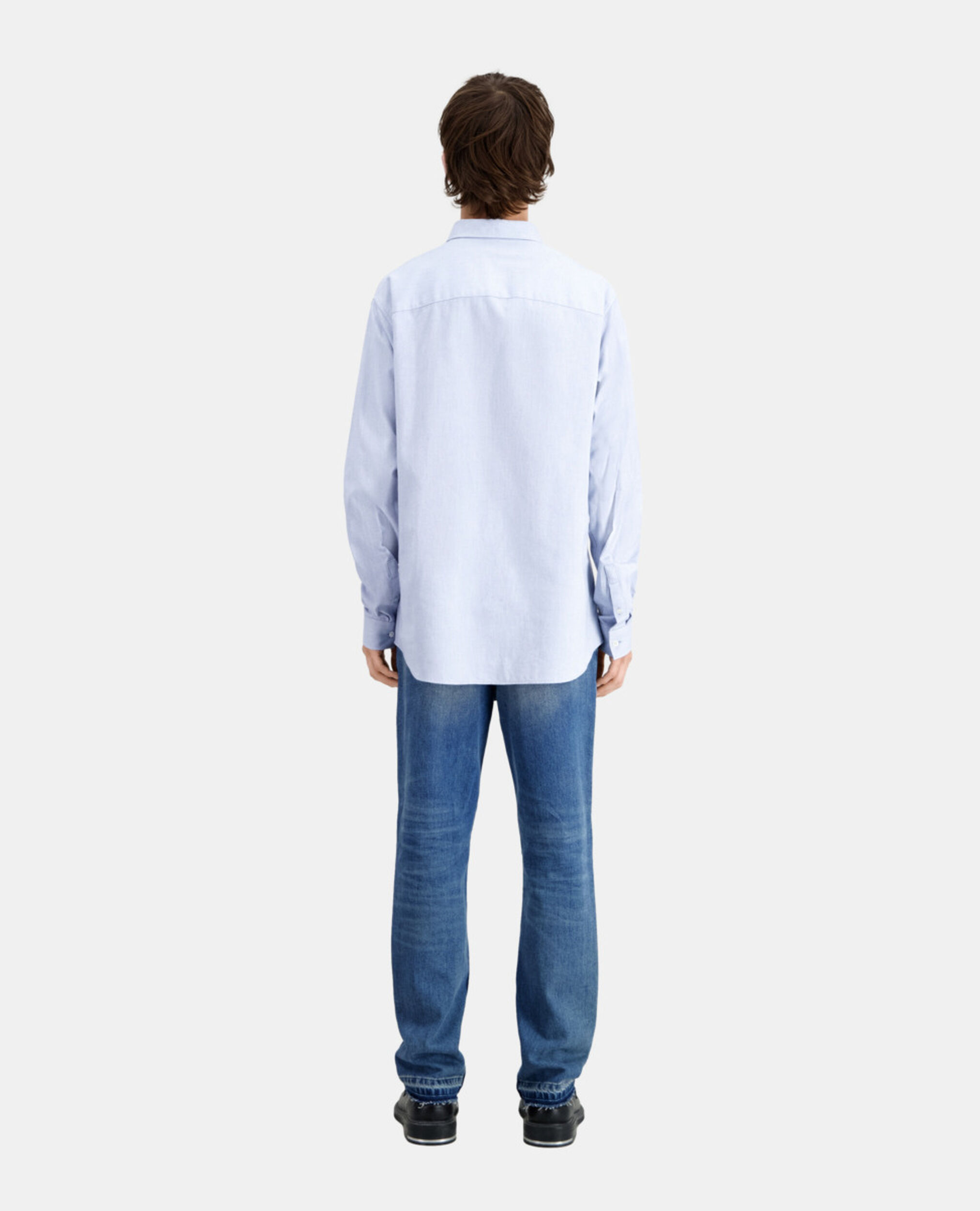 Blue Oxford shirt, LIGHT BLUE, hi-res image number null