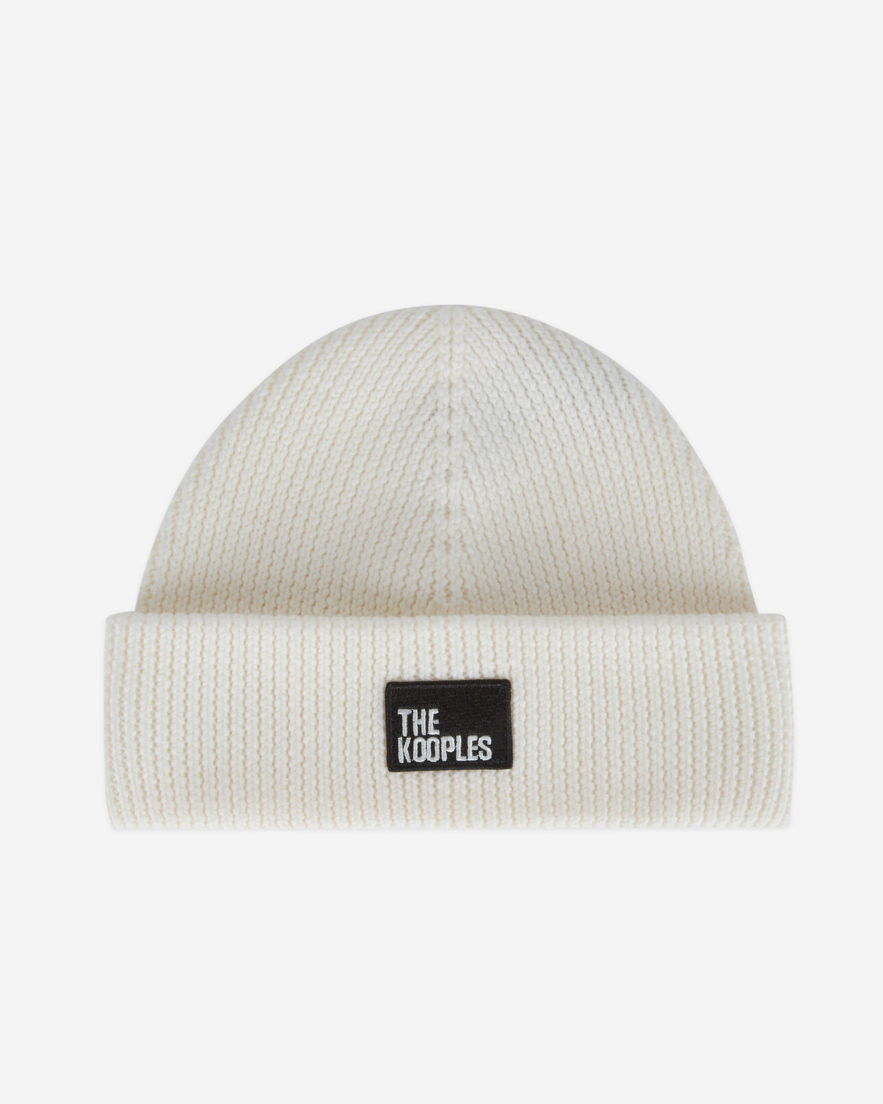 The Kooples MIXED ECRU ecru wool beanie