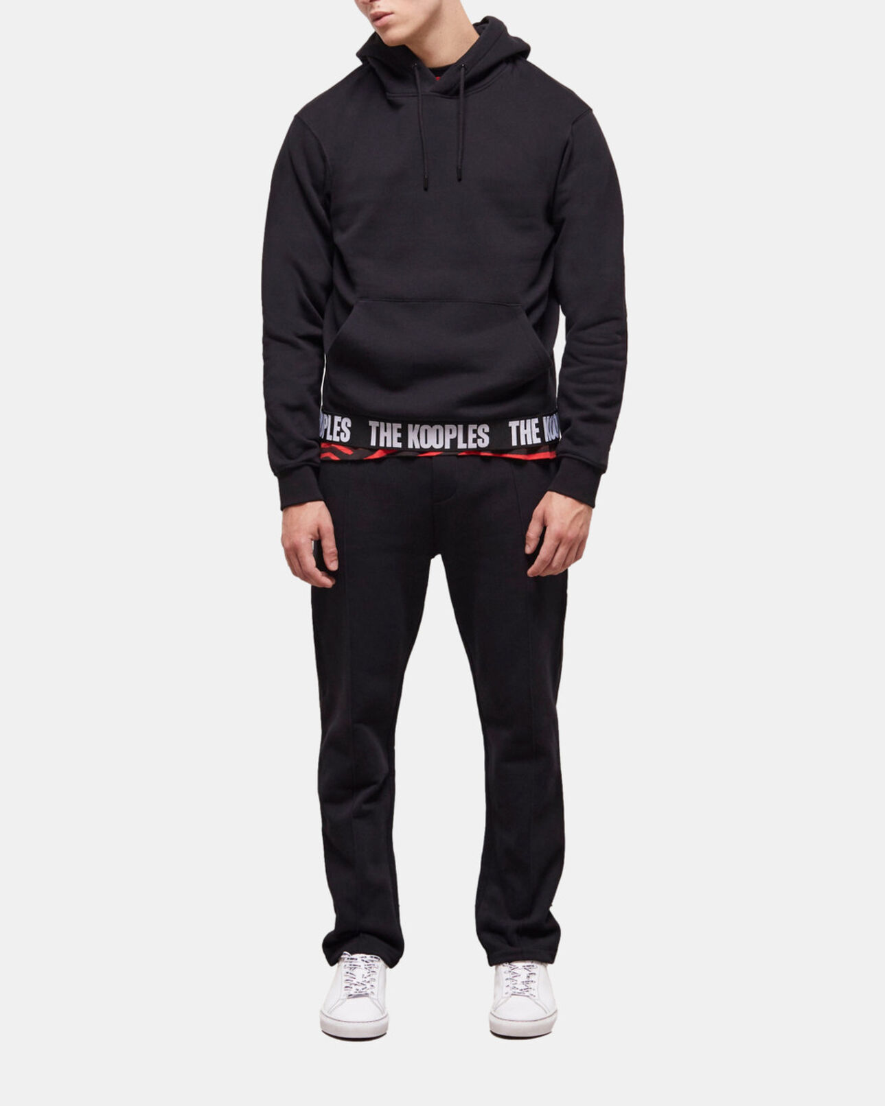 The Kooples HOMME BLACK sweatshirt logo the kooples noir