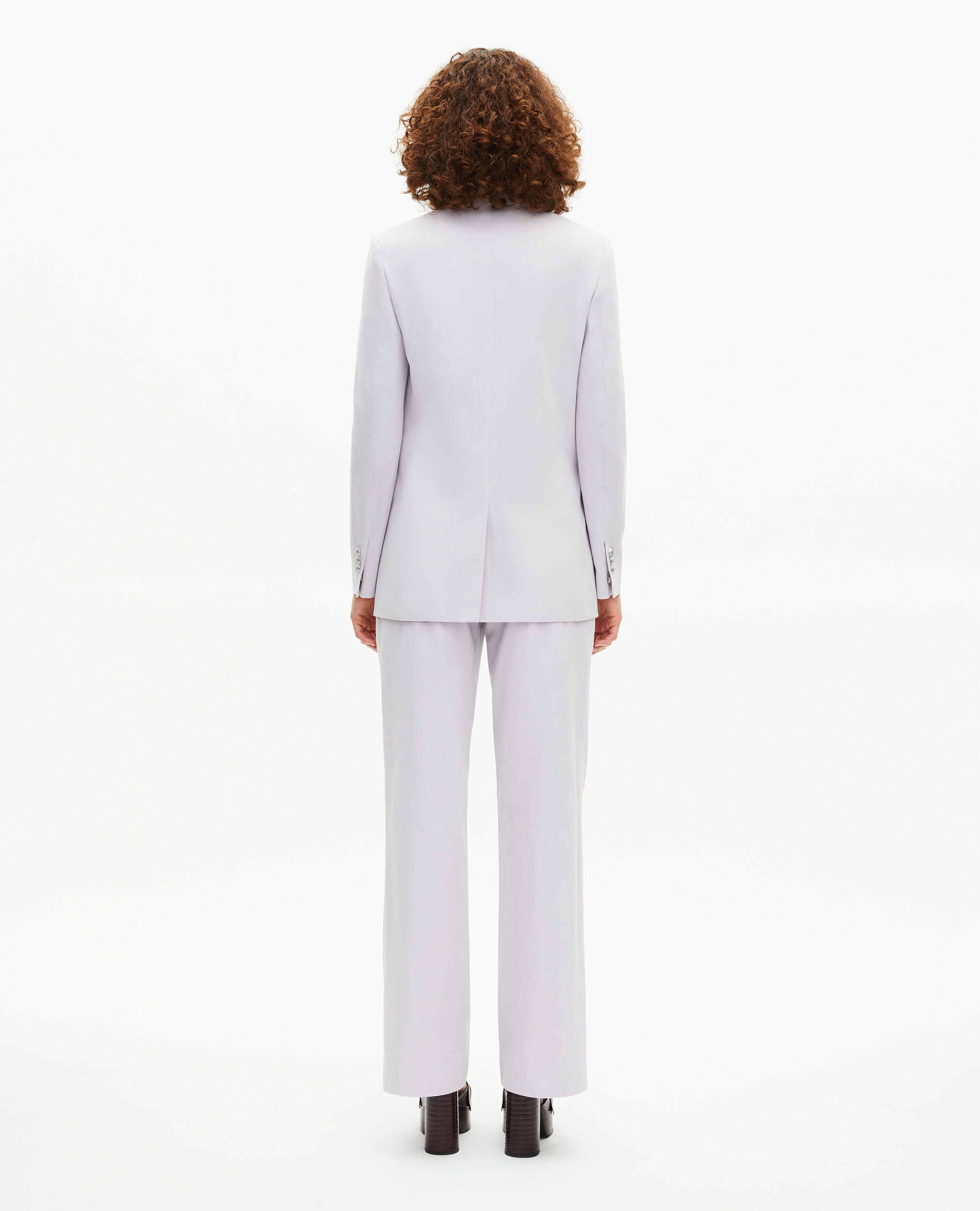 Veste de tailleur droite lilas, LIGHT PURPLE, hi-res image number null