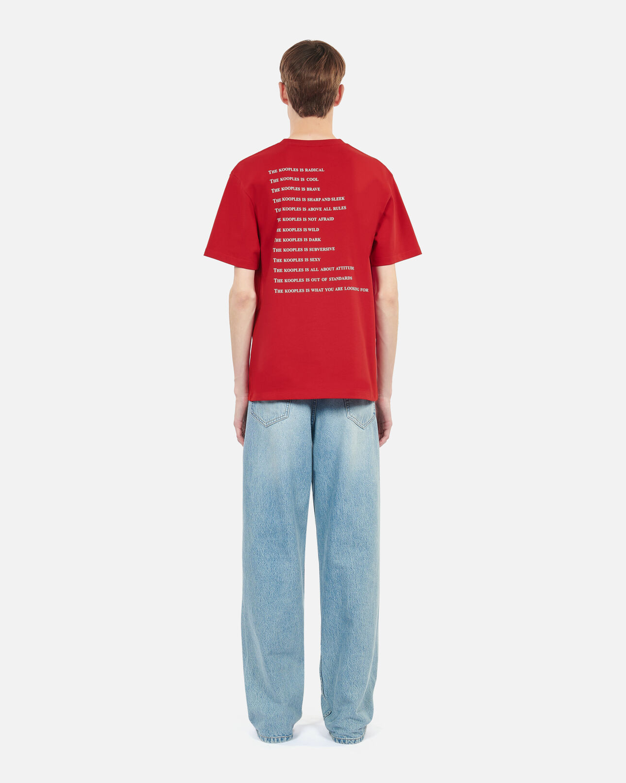 The Kooples MEN RUBIS red what is t-shirt