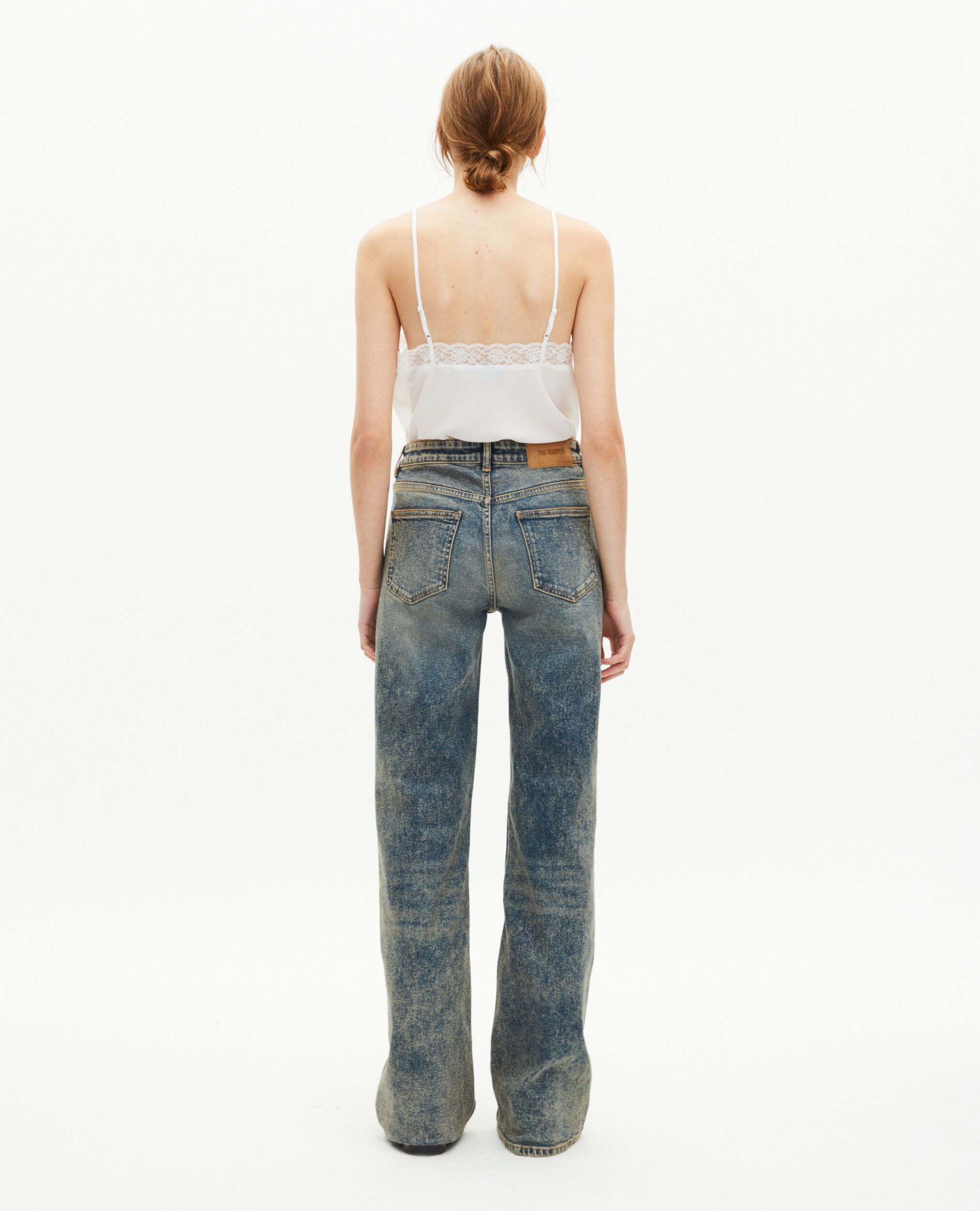 Jean bootcut bleu, BLUE, hi-res image number null
