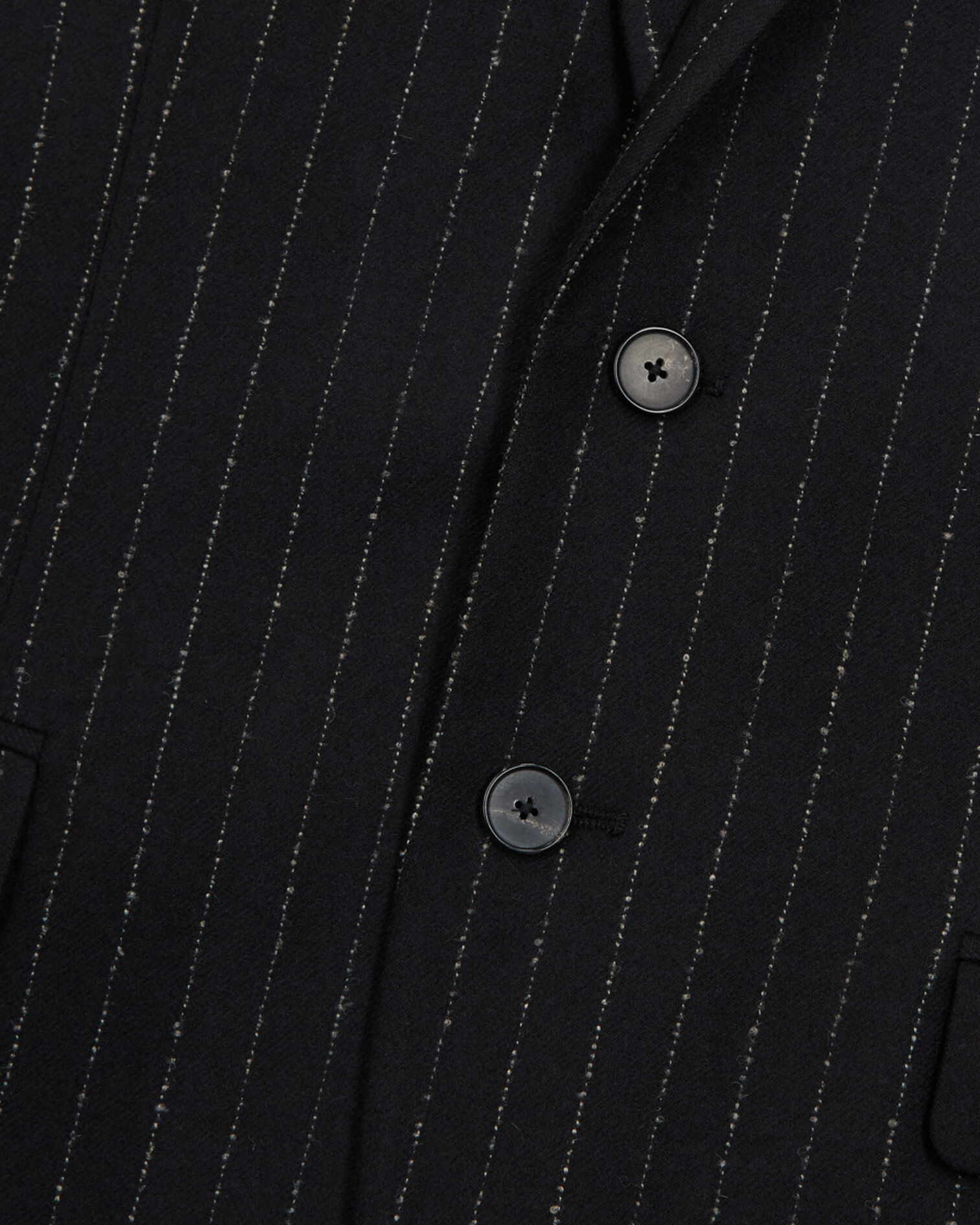 Striped suit jacket, BLACK WHITE, hi-res image number null